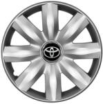 AutoHelix MSA Set 4 capace roti potrivite jantelor de 14 inchi (R14) compatibile Toyota, Model - 221 (221Toyota)