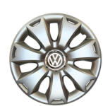 AutoHelix MSA Set 4 capace roti potrivite jantelor de 15 inchi (R15) compatibile VW Volkswagen Golf 4, 5, 6, 7, Passat B5, B6, B7, B8, Jeta, Polo, Sharan, Tiguan, Touran, Touareg, Caddy, Bora, - Model 335 (000823)
