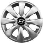 Autohelix Msa Set 4 capace roti potrivite jantelor de 15 inchi (R15) compatibile Hyundai, Model - 316 (316Hyundai)