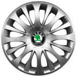 AutoHelix MSA Set 4 Capace Roti 15 inchi (R15) Compatibile Cu SKODA model - 329 (329SKODA)