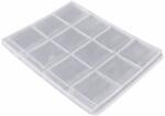 eR D L Set 20 folii pentru monede, 12 buzunare de 6 x 6cm, transparente, 3 perforatii 5, 5x7x7x5, 5cm, eR D L (00197)
