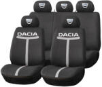 AutoHelix MSA Set Huse Scaune Universale HLX1 Compatibile cu Dacia - Negru/Gri (TGRI2)