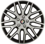 AutoHelix MSA Set 4 Capace Roti 16 inchi (R16) Dakar Gri-Negru, Compatibile Cu Alfa Romeo (DKRGN2)