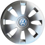 Autohelix Msa Set 4 capace roti potrivite jantelor de 16 inchi (R16) compatibile gama VOLKSWAGEN model - 423 (423VWalbastru)