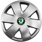 Autohelix Msa Set 4 capace roti potrivite jantelor de 15 inch (R15) compatibile Skoda, Model - 308 (308Skoda)