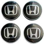 Autohelix Msa Set 4 capace roti 60mm Honda Negru compatibil/inlocuitor janta aliaj (maf2403)