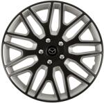 Autohelix MSA Set 4 Capace Roti 17 inchi (R17) Dakar Negru-Gri, Compatibile Cu Mazda (DKNG95)