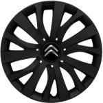 AutoHelix MSA Set 4 capace roti 16 inch (R16) compatibile CITROEN, Model - 432 Black Edition (432CitroenBlack)