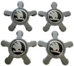 Autohelix Msa Set 4 capace jante Aliaj Skoda, Gheara 135mm pentru jante de Audi, Gri (maf3353)