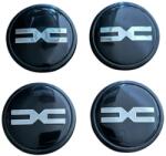 Autohelix Msa Set 4 capace roti 63mm exterior, 58mm interior Dacia DC negre compatibil/inlocuitor janta aliaj (Maf2997)