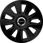 Autohelix MSA Set 4 Capace Roti 15 inchi (R15) Stratos Negru, Compatibile Cu Smart (STRN84)