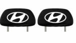 AutoHelix MSA Set 2 huse tetiere negre, pentru gama auto HYUNDAI (TET12)