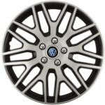 AutoHelix MSA Set 4 Capace Roti 14 inchi (R14) Dakar Gri-Negru, Compatibile Cu Volkswagen (DKRGN78)