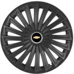 AutoHelix MSA Set 4 capace roti Joy Negru R17 pentru gama auto Chevrolet (5320.1)