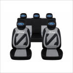 AutoHelix MSA Set Huse Scaune Universale Nero Gri Personalizate cu Ford (NER108820.6)