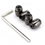AutoHelix MSA Set capacele valva auto, universale, anti furt, negre (AX_CV-001-NEGRU-53)
