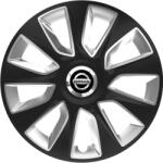 Autohelix MSA Set 4 Capace Roti 17 inchi (R17) Stratos Negru-Gri, Compatibile Cu Nissan (STRGN16)
