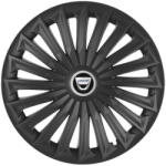 AutoHelix MSA Set 4 capace roti Joy Negru R17 pentru gama auto Dacia (5326.1)