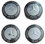 AUTOHELIX MSA Set 4 Capace Jante Aliaj Mercedes 60mm (maf753)