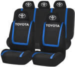 AutoHelix MSA Set Huse Scaune Universale Compatibile cu Toyota- Negru/Albastru (Toy1.2)