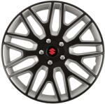 Autohelix MSA Set 4 Capace Roti 16 inchi (R16) Dakar Negru-Gri, Compatibile Cu Suzuki (DKNG71)