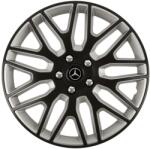 Autohelix MSA Set 4 Capace Roti 16 inchi (R16) Dakar Negru-Gri, Compatibile Cu Mercedes-Benz (DKNG82)