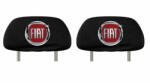 AutoHelix MSA Set 2 huse tetiere negre, pentru gama auto FIAT (TET9)