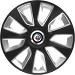 AutoHelix MSA Set 4 Capace Roti 16 inchi (R16) Stratos Gri-Negru, Compatibile Cu BMW Npu (STRGN33)