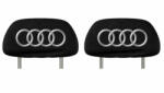 AutoHelix MSA Set 5 huse tetiere negre, pentru gama auto AUDI (TET41)