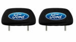 AutoHelix MSA Set 5 huse tetiere negre, pentru gama auto FORD (TET10.1)