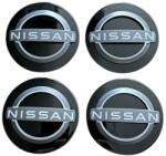 Autohelix Msa Set 4 Capace jante aliaj roti Nissan 63mm Negru (maf2214)
