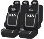 AutoHelix MSA Set Huse Scaune Universale Compatibile cu Kia - Negru/Gri (Kia1.2)