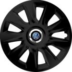 Autohelix MSA Set 4 Capace Roti 17 inchi (R17) Stratos Negru, Compatibile Cu Volkswagen (STRN28)