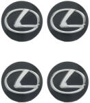 AutoHelix MSA Set 4 capace jante aliaj Lexus, Negru, 62mm (PRB74)