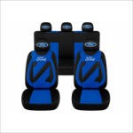 AutoHelix MSA Set Huse Scaune Universale Nero Albastru Personalizate cu Ford (NER108818.5)