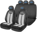 AutoHelix MSA Set Huse Scaune Universale HLX7 Compatibile cu Ford - Negru/Gri (HLX7Fo)