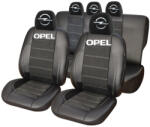 AutoHelix MSA Set Huse Scaune Universale Din Piele Ecologică Si Alcantara Personalizate Cu Opel, Negre (HLX08649.12)