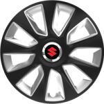 Autohelix MSA Set 4 Capace Roti 17 inchi (R17) Stratos Negru-Gri, Compatibile Cu Suzuki (STRGN25)