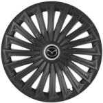 AutoHelix MSA Set 4 capace roti Joy Negru R17 pentru gama auto Mazda (5353.1)