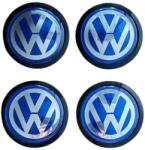 Autohelix Msa Set 4 capace roti 75mm exterior, 69mm interior VW albastre compatibil/inlocuitor janta aliaj (maf2861)