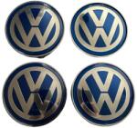 Autohelix Msa Set 4 capace roti 68mm Volkswagen compatibil/inlocuitor janta aliaj, Albastru (maf1364)
