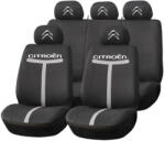 AutoHelix MSA Set Huse Scaune Universale HLX1 Compatibile cu Citroen - Negru/Gri (TGRI4)