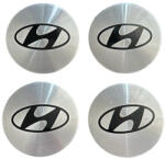 Autohelix Msa Set 4 Capace Jante Aliaj Hyundai 58mm, Argintiu (EnzomStore-k0206-250428-017)