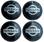 Autohelix Msa Set 4 capace roti 63mm exterior, 58mm interior Nissan negre compatibil/inlocuitor janta aliaj (Maf2914)