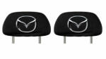 AutoHelix MSA Set 2 huse tetiere negre, pentru gama auto MAZDA (TET18)