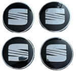 Autohelix Msa Set 4 Capace Jante Aliaj Seat 63mm, Argintiu (maf819)