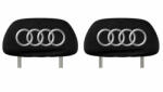 AutoHelix MSA Set 5 huse tetiere negre, pentru gama auto AUDI (TET4.1)
