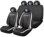 AutoHelix MSA Set Huse Scaune Universale HLX4 Compatibile cu Volkswagen - Negru/Gri (GRO20)