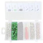 AutoHelix MSA PUNGA CU 50u. CAPACE VERZI DIN PLASTIC PENTRU VENTIL JBM (CX_00361)