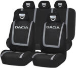 AutoHelix MSA Set Huse Scaune Universale Compatibile cu Dacia - Negru/Gri (HSA3)